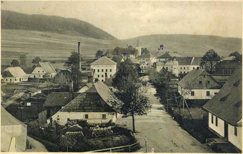 Mährisch Rothwasser 1913 war das Betätigungsfeld von Dr. Anton Patscheider