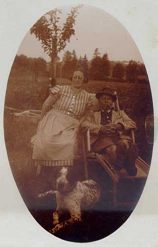 Ludwig VORDERWINKLER (Sen.) and Maria Mayr - Summer 1932