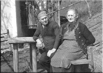 Marie MAYR born Dec. 31st, 1880 and her husband Ludwig VORDERWINKLER