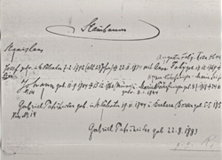 Seite 2 aus dem Stammbaum des Gabriel Patscheider geb. 22.8.1883 