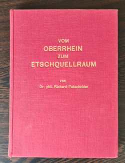 From the Oberrhein to the Etschquellraum