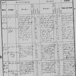 Birth Register Linz-Urfahr PfmF856-01067